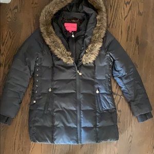 Betsy Johnson puffer coat.